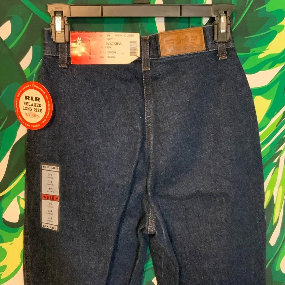 Vintage Rockies High Waisted Western Bareback Jean - Picture 4 of 8